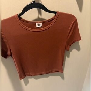 Sunday Best Rust Crop Top